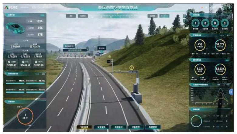 數(shù)字孿生收費(fèi)站